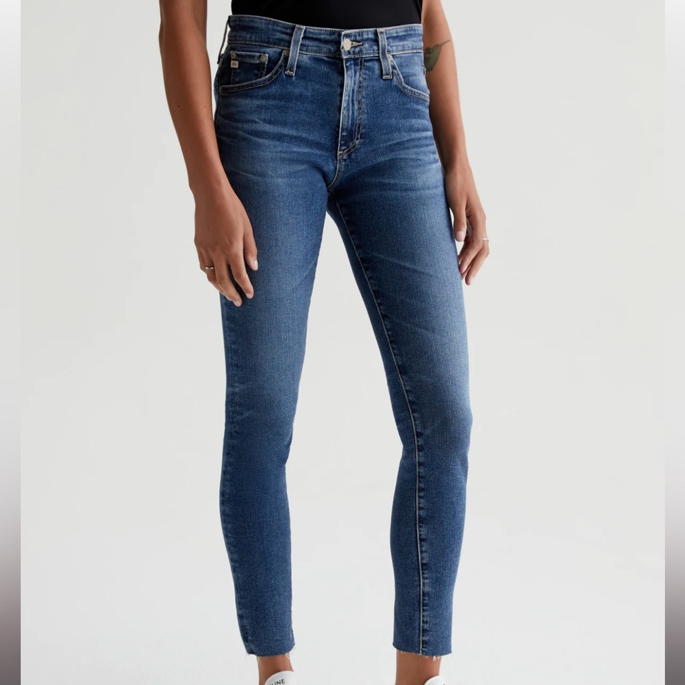 AG Farrah High-rise Skinny Ankle Denim